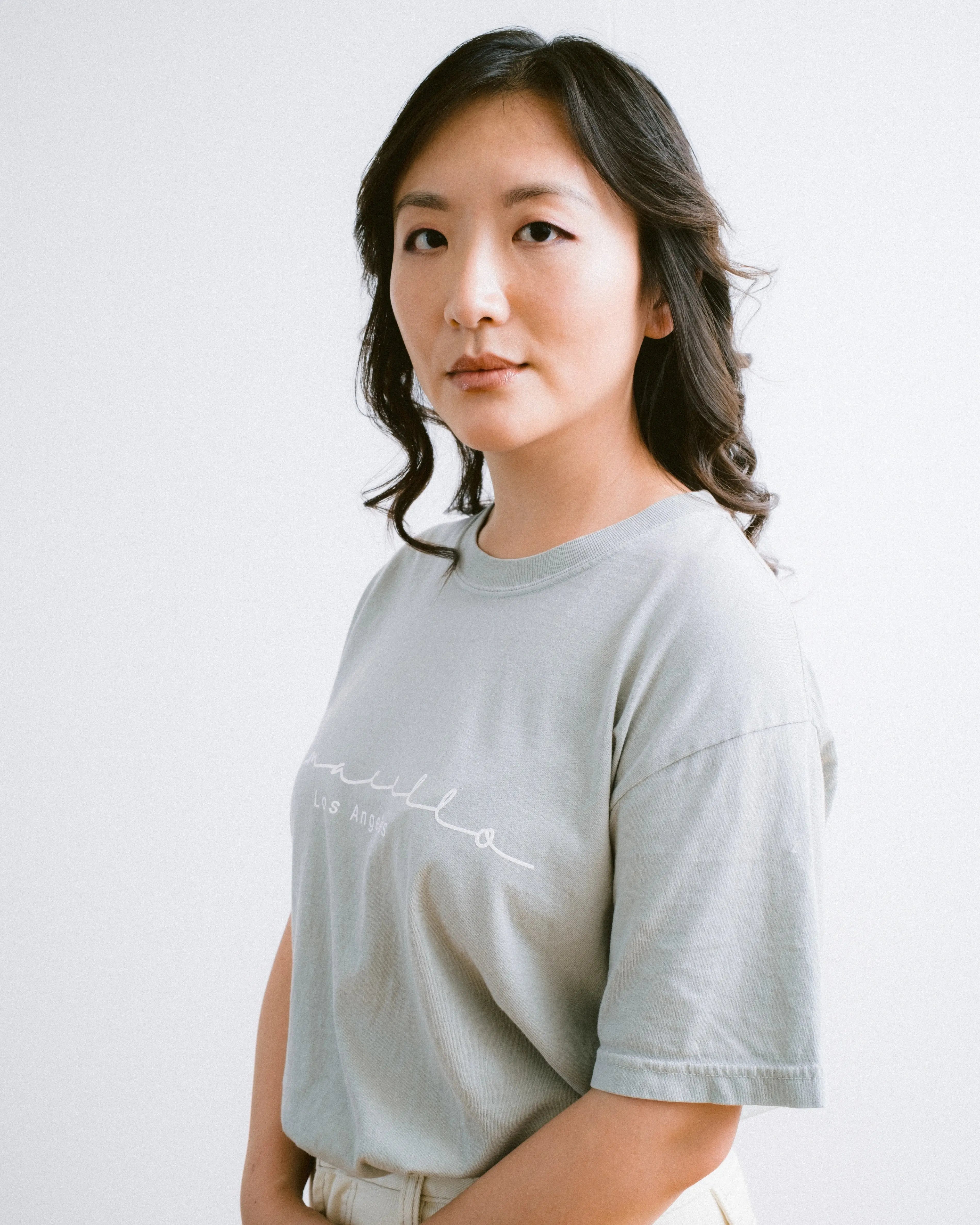 faded matcha ismacello core tee ismacello