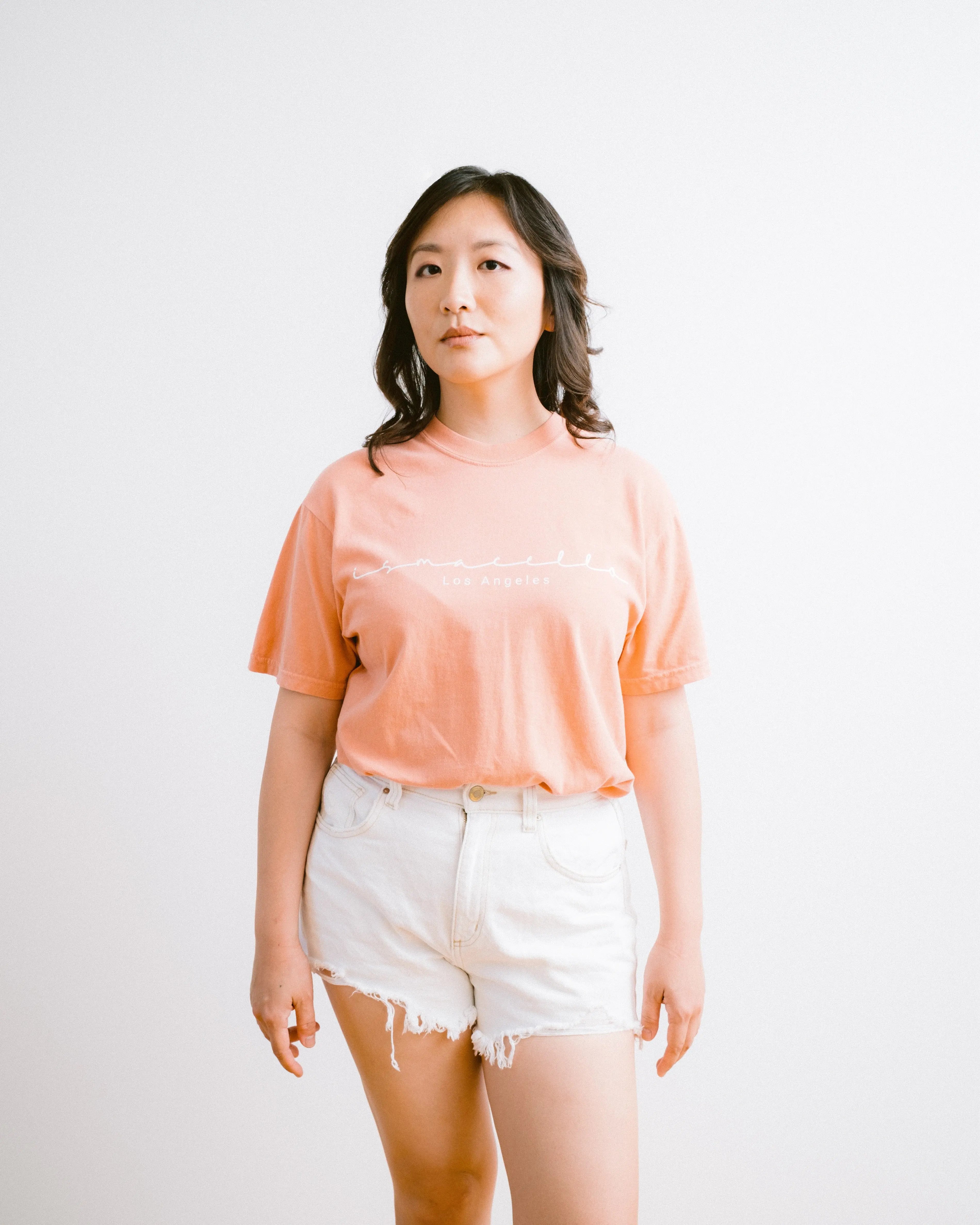 peachy ismacello core tee ismacello