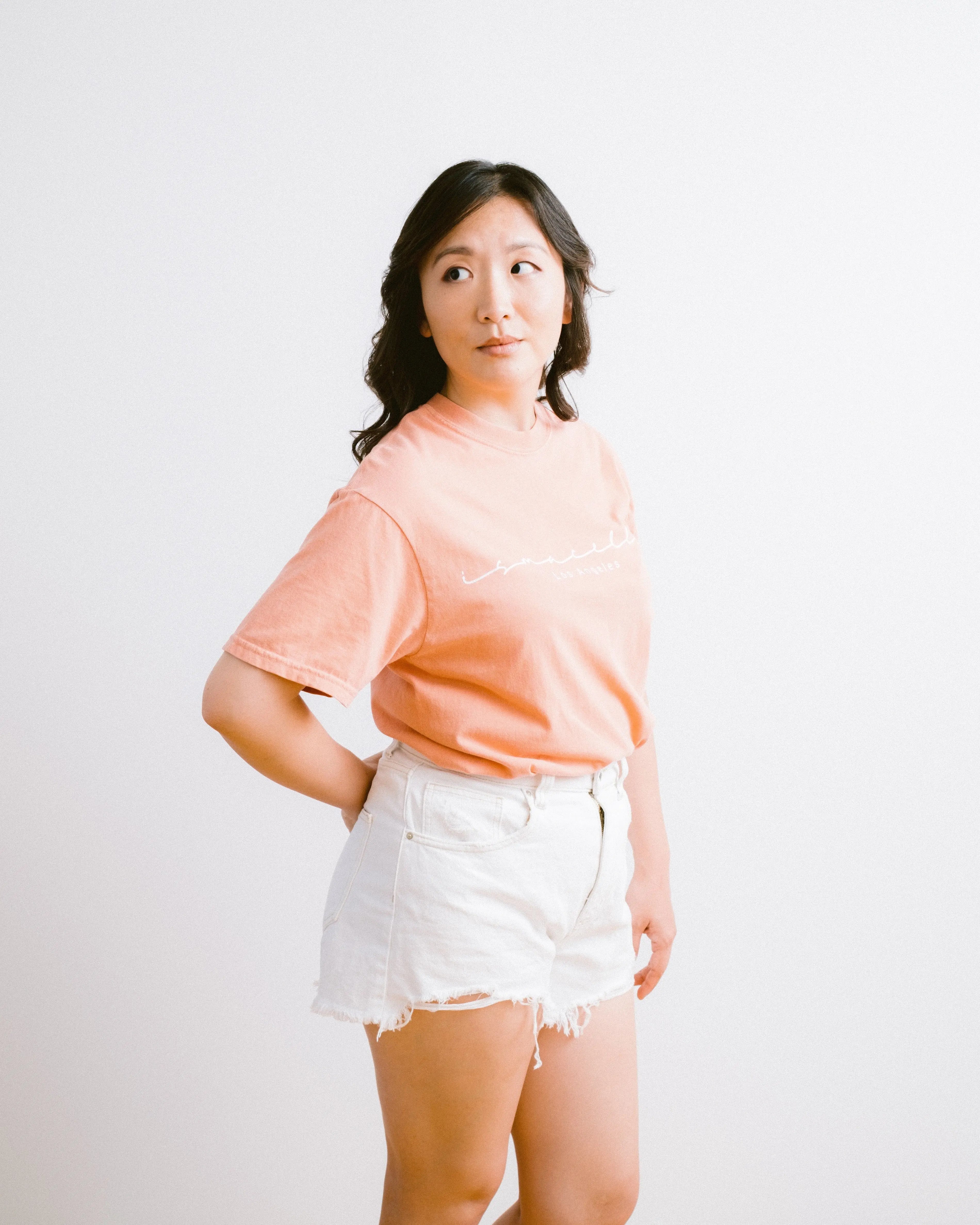 peachy ismacello core tee ismacello