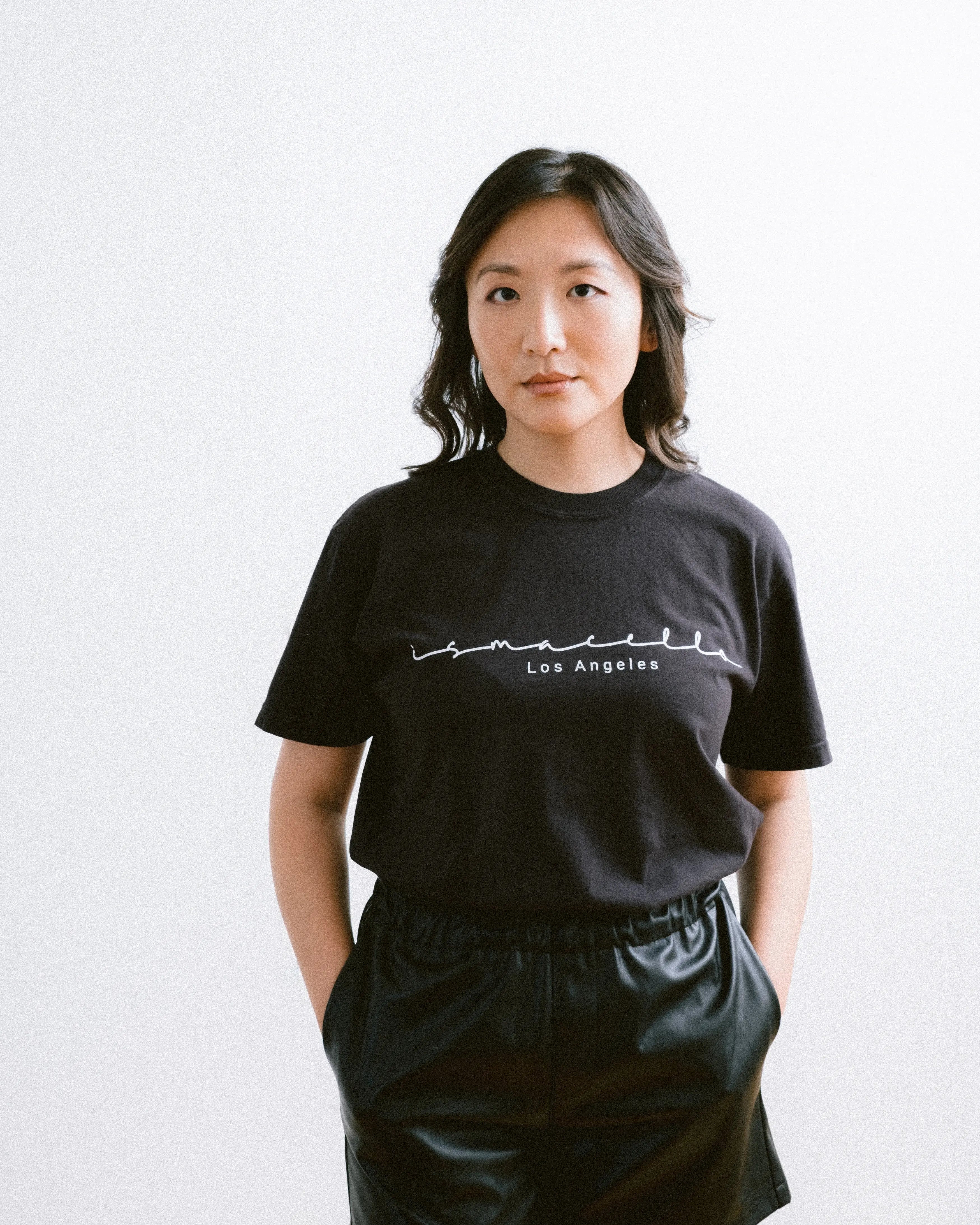charcoal ismacello core tee ismacello